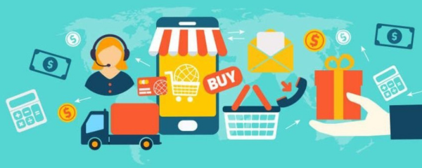 Mockup de beneficios de mitienda